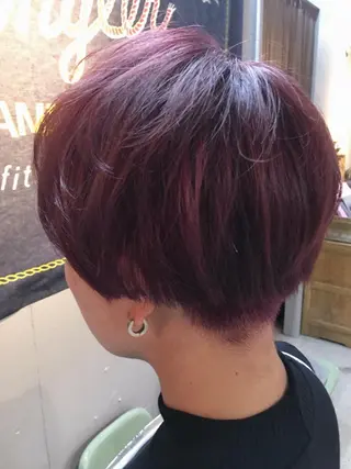 ショート カラー メンズ 代表 中島貴志のヘアスタイル