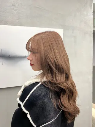 カラー 表参道/kozue/ 艶髪/髪質改善のヘアスタイル