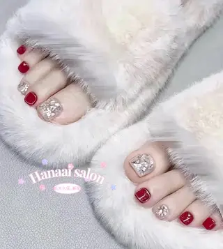 ショート Hanaai Salon新宿店のネイルデザイン