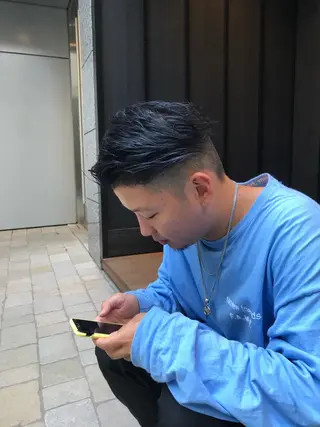 ショート カラー ヘアアレンジ 【代表】 たき〜のヘアスタイル