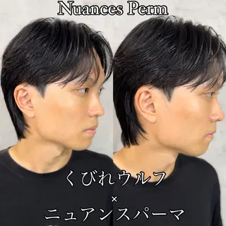 ショート カラー パーマ メンズ Men's Eir Kodamaのヘアスタイル