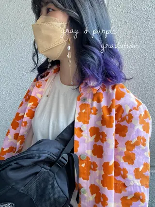 ミディアム カラー カラーパティシエ facce🌼ikoのヘアスタイル