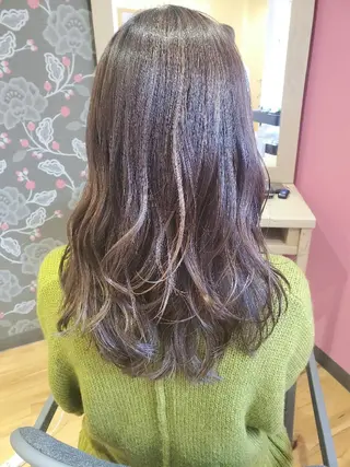 ミディアム 北九州美容室 🕊️わかな✂︎のヘアスタイル