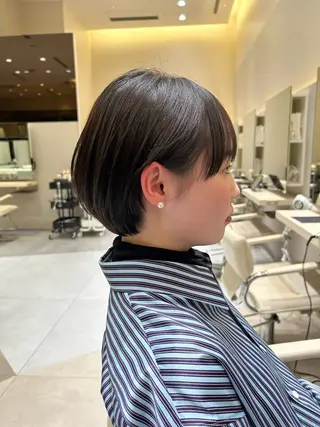 ショート レイヤーカット/ ダブルカラー/たくみのヘアスタイル