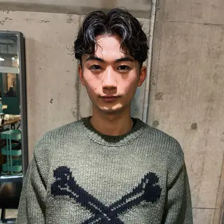 ショート メンズ特化美容師 ハスイルイのヘアスタイル