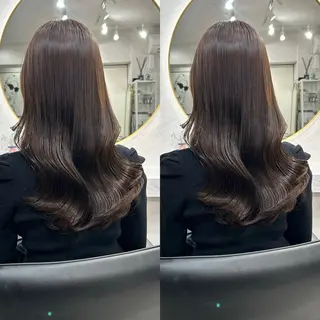 ロング カラー 髪質改善will hairdesignのヘアスタイル