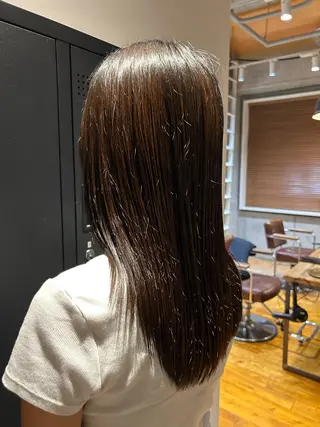 ロング インナーカラー🌏 櫻井海星のヘアスタイル