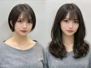 ショート 藤井 菜緒のヘアスタイル