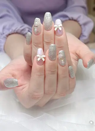 セミロング サニー ハウスのネイルデザイン