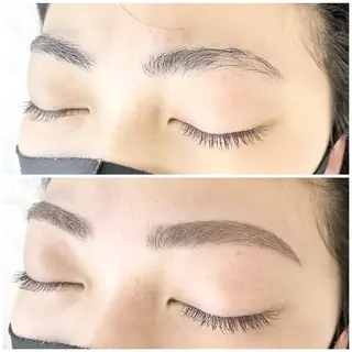 アイブロウ エルフ 中台沙耶のヘアスタイル