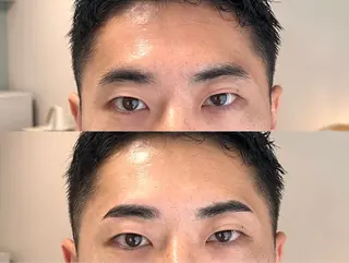 メンズ アイブロウ アイブロウサロンTreat myself所属・Treat myselfの眉毛・アイブロウイメージ