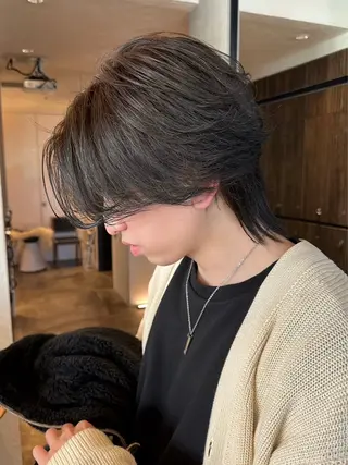 メンズ 渋谷/韓国レイヤー ハッシュ/堅亘🟩のヘアスタイル