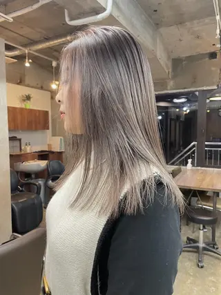 ミディアム カラー ralme/sol 髙橋一哉のヘアスタイル