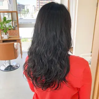 ロング パーマ エトウリクシ パーマ美容師のヘアスタイル