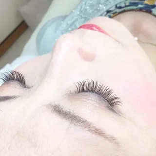 ロング カラー パーマ ヘアアレンジ キッズ ネイル マツエク・マツパ brille ~eyelash~のマツエク・マツパデザイン