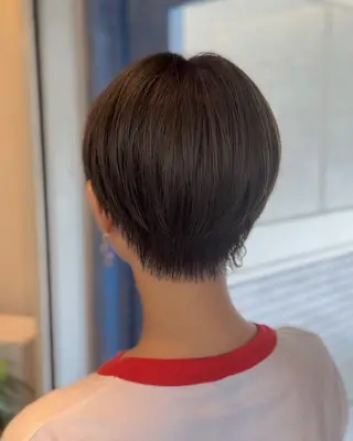 ショート tuuli 下大利店所属・はまだ かんたのヘアスタイル