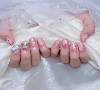 ネイル 🎀も ものネイルデザイン