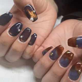 ネイル p.o.n. nuance/個性的のネイルデザイン