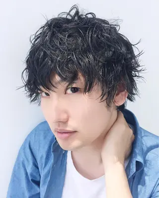 パーマ メンズ Re:ta KANZOのヘアスタイル