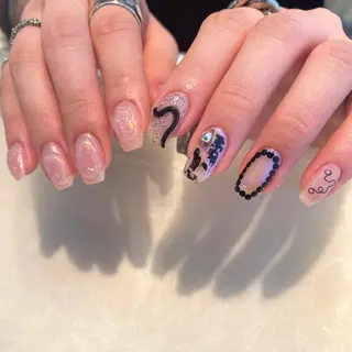 ネイル 新井 ひなののネイルデザイン