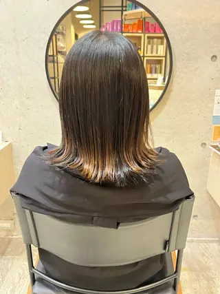 ミディアム hairmake0所属・下茂 菜々のヘアスタイル