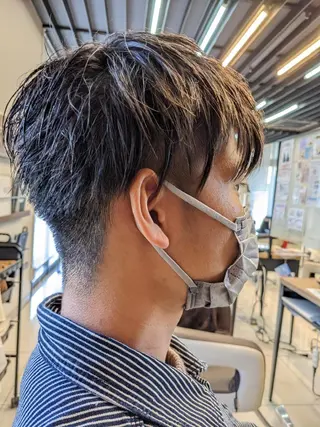 メンズ 小嶺 麗華のヘアスタイル