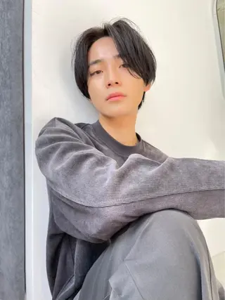 カラー パーマ メンズ 髪質改善 川島　広大のヘアスタイル