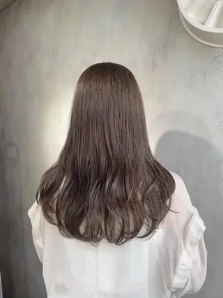 ロング カラー 梅田美容室 山崎海波のヘアスタイル