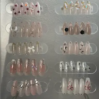 ミディアム LBnail.sae /おえかきネイルのネイルデザイン