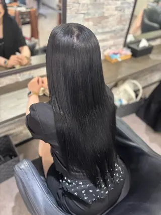 ロング 韓国ヘア✨エクステ/ しおりのヘアスタイル