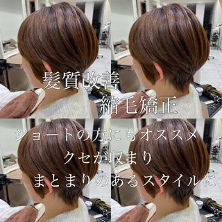 ショート パーマ CURE nex the salon所属・清野 大のヘアスタイル
