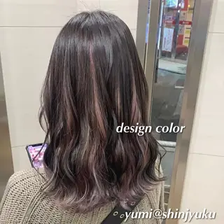 セミロング カラー パーマ ヘアアレンジ メンズ ワット 原宿のヘアスタイル