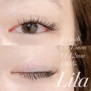 マツエク・マツパ Lila梅田店所属・Lila ヌノモトのマツエク・マツパデザイン