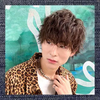 ショート カラー パーマ メンズ Loy所属・メンズヘア特化 パーマ 縮毛矯正🔷のヘアスタイル