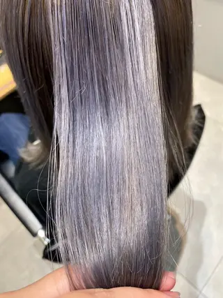 ミディアム カラー GO TODAY神戸三宮所属・あ きのヘアスタイル