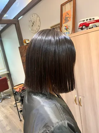 ミディアム 臺 佳連のヘアスタイル