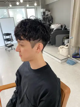 ショート メンズ メンズ特化/パーマ /フェード/洋輔のヘアスタイル