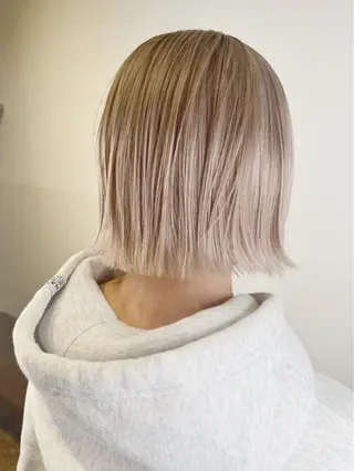ミディアム 🧤ル ウ🧤のヘアスタイル