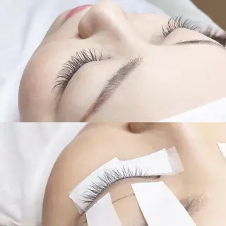 ロング カラー パーマ ヘアアレンジ キッズ ネイル マツエク・マツパ brille ~eyelash~のマツエク・マツパデザイン