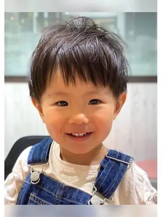 キッズ 立川🫧似合わせ 艶髪✨あんどうゆうかのヘアスタイル