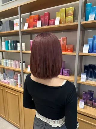 ミディアム LiL HAIR＆SMILE　住吉店所属・石川 珠有のヘアスタイル