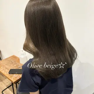 ロング カラー 𝑴𝒊𝒌𝒖💝 透明感モテカラーのヘアスタイル