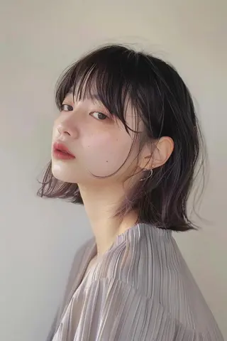 カラー ミディアム 🌜 Lulu 🌛 公式/大通のヘアスタイル