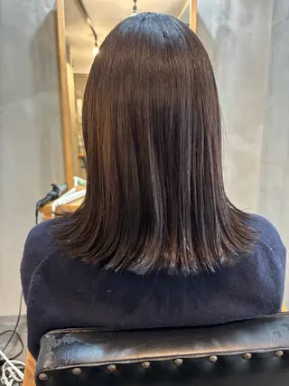 ミディアム 磯野 成基のヘアスタイル