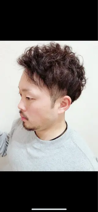 パーマ メンズ 【AMANEQ】 yuka🦋のヘアスタイル