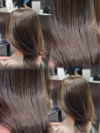 ミディアム レイヤー×艶髪🤎. 𝜗𝜚hitomiのヘアスタイル