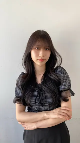 ミディアム カラー ヘアアレンジ 顔周り&ミディアム 特化/池袋/kokiのヘアスタイル