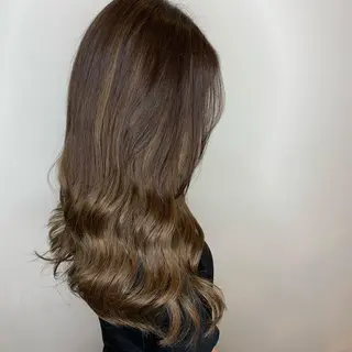 ロング カラー シールエクステ♦️ レイヤー♦️福田晃大のヘアスタイル