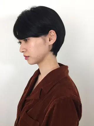 ショート ✂️小顔カット✂️ 山本有紀のヘアスタイル