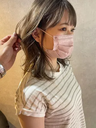 ミディアム カラー モテ髪支持率NO.1 KENJIROのヘアスタイル